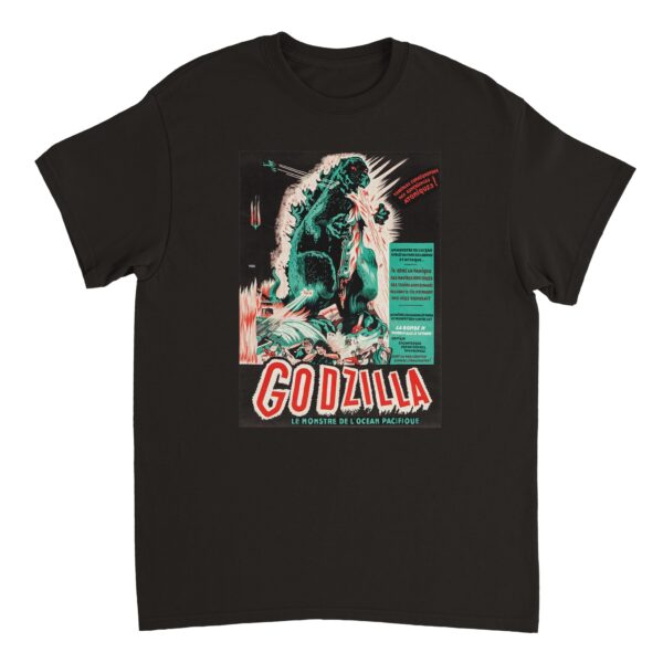 Godzilla Movie Poster T-Shirt - Vintage Horror T-shirts