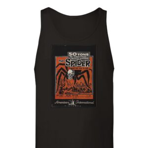The Spider 1958 Movie Poster Tank Top - Vintage Horror Tank Tops