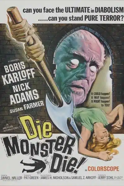 Die Monster Die (1965) Movie Title