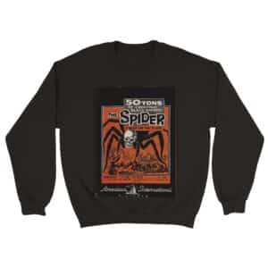 The Spider 1958 Movie Poster Sweatshirt - Vintage Horror Sweatshirts